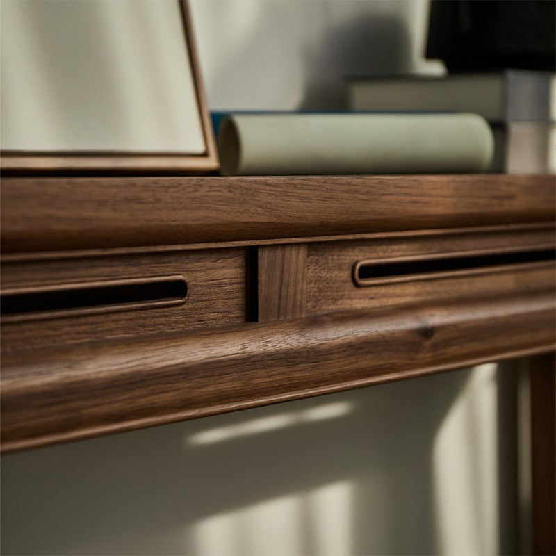 ナチュラル ウォールナット材 コンソールテーブル