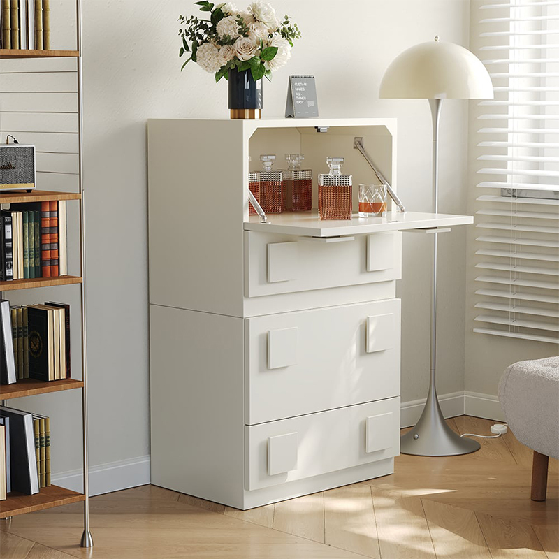 モダンホワイトTVボード