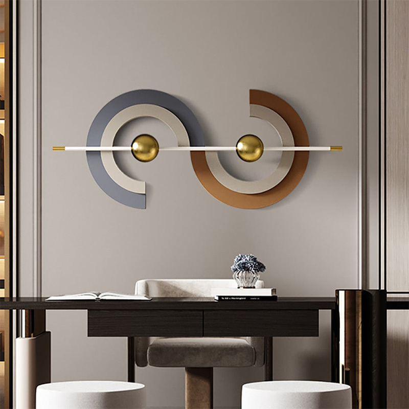 モダンユニークメタルウォールアート