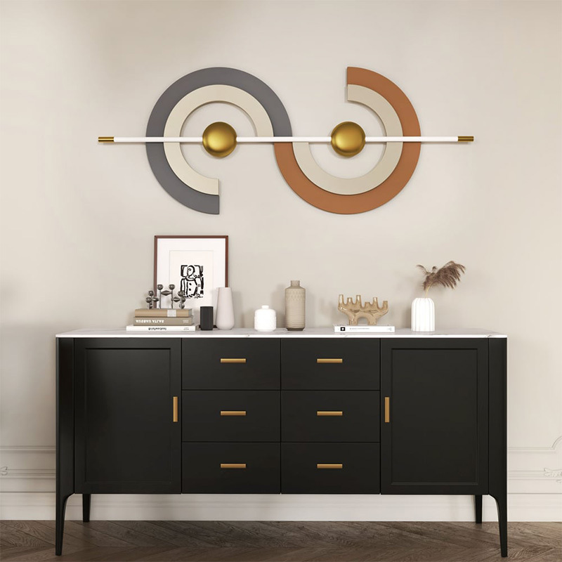 モダンユニークメタルウォールアート