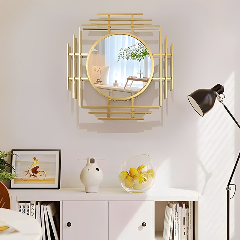 ラグジュアリー風ウォールミラー