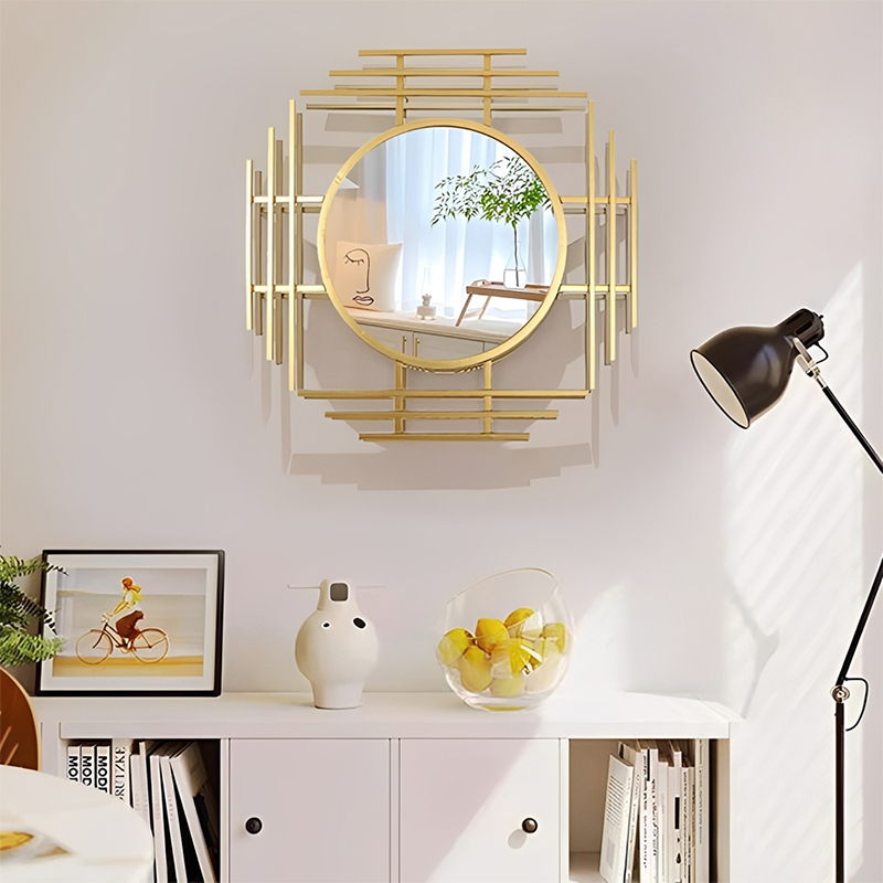 ラグジュアリー風ウォールミラー