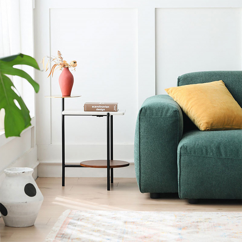 モダンツイントップサイドテーブル