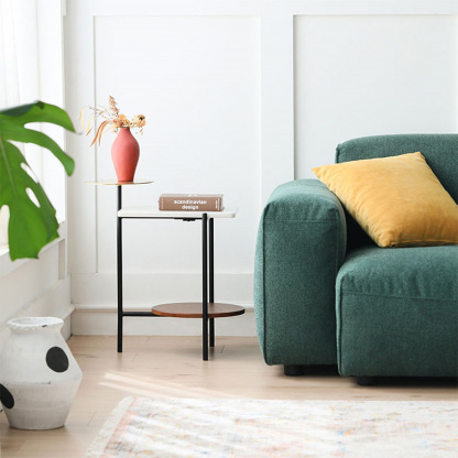 モダンツイントップサイドテーブル