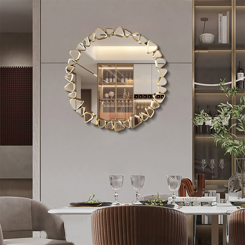 モダンラウンドバブルウォールミラー