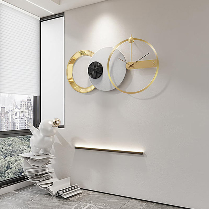 モダン幾何デザイン壁掛け時計