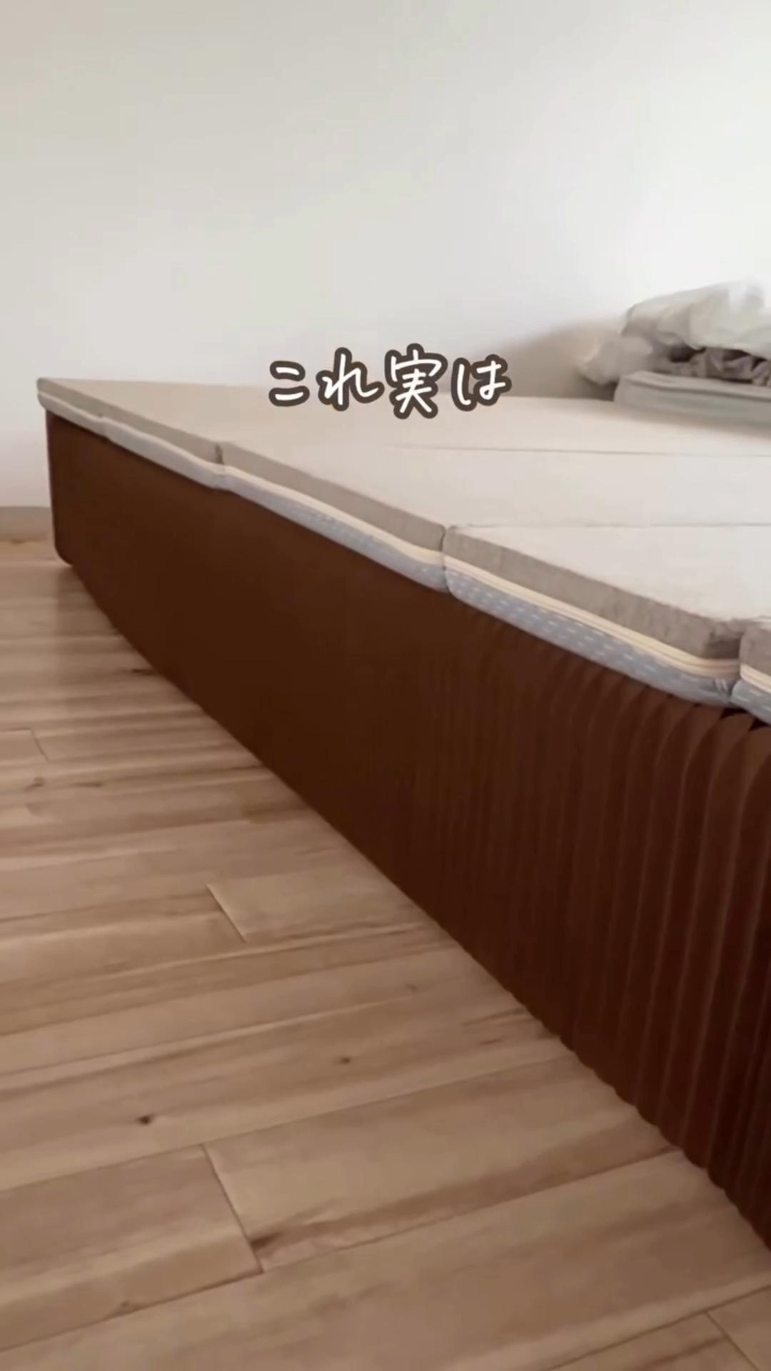 Kraft Paper アコーディオン型クラフトベッド | 軽量で持ち運びやすい
