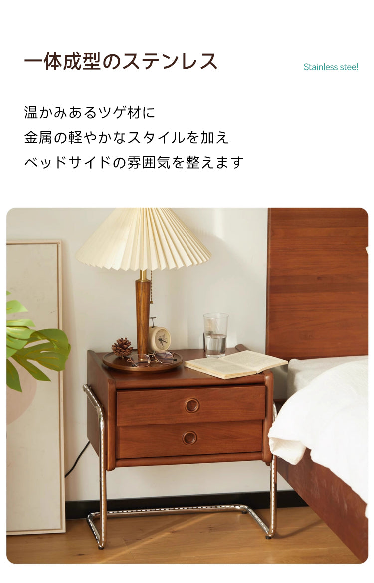 【猫脚】ビンテージ チェスト 剥離 ナイトスタンド ベッドサイド ビンテージ サイドテーブル ベッドサイドテーブル 大 猫脚 剥離