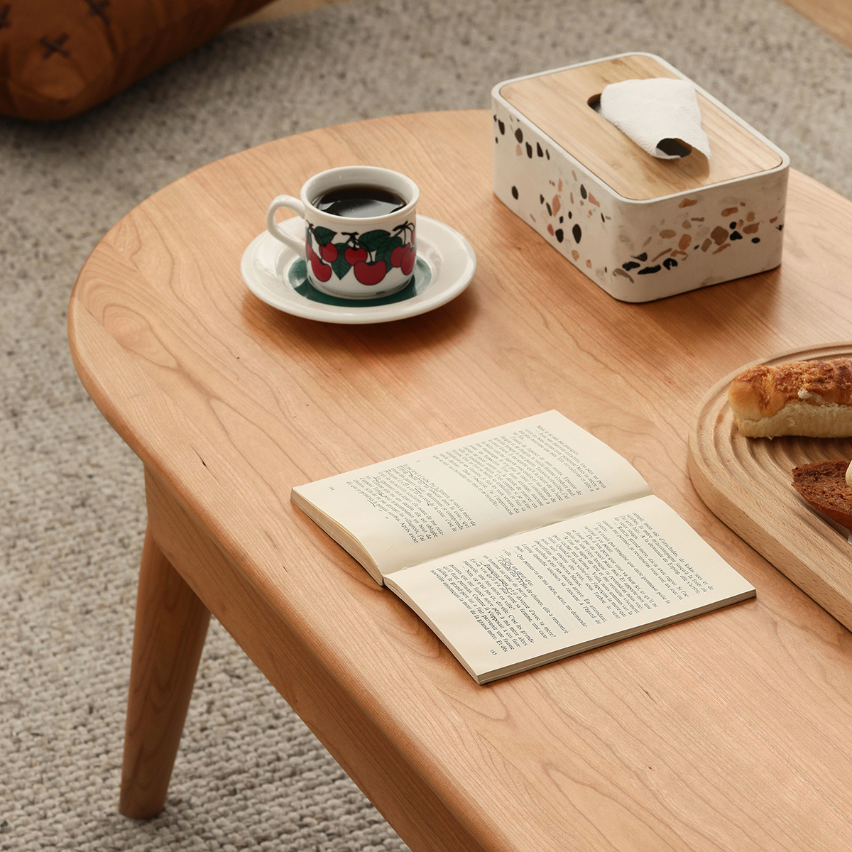 ナチュラルウッドの引き出し付きセンターテーブル xbjl0003_main_1.jpg