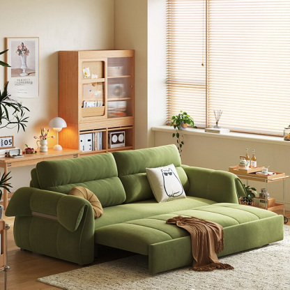 くつろぎソファベッド | 高反発クッションで座っても横になっても快適