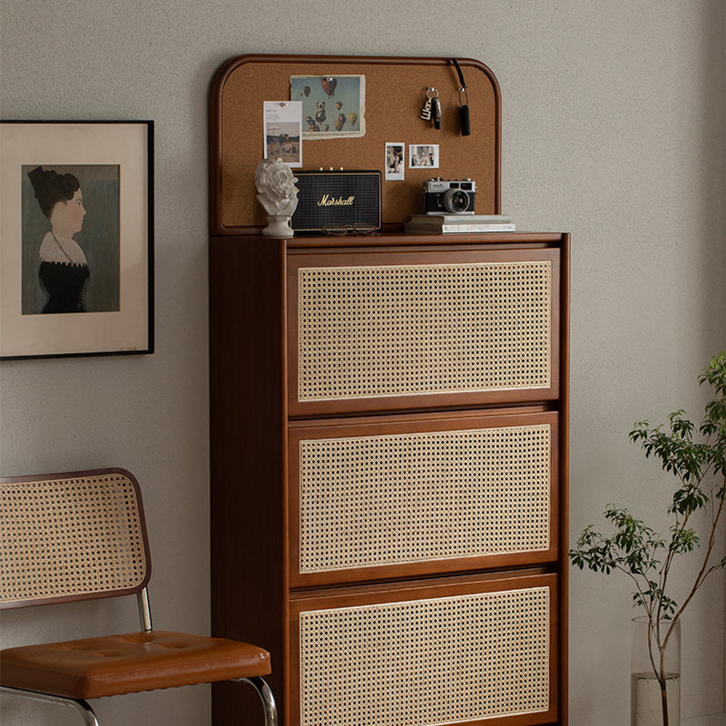 Woody Prime Boxツゲ材 ラタン調シューズキャビネット – CAGUUU