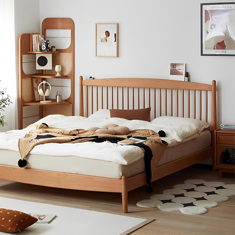 チェリー材 クラシックウィンザースタイルベッド