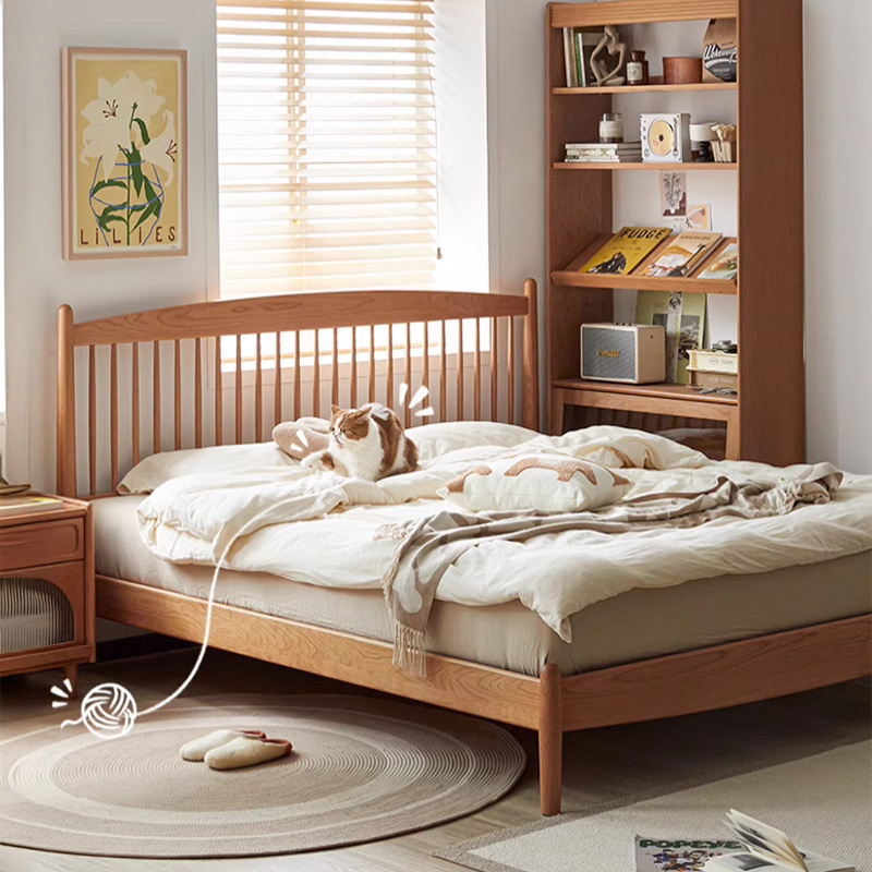 チェリー材 クラシックウィンザースタイルベッド