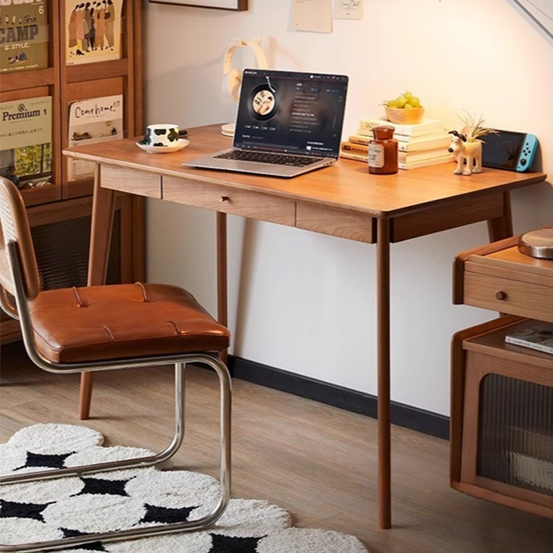 パソコンデスク ラック ワークデスク 木製 学習デスク