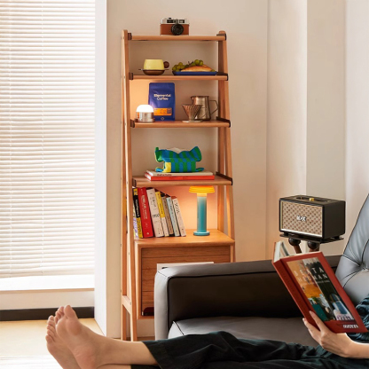 チェリー材 ヴィンテージステップシェルフ