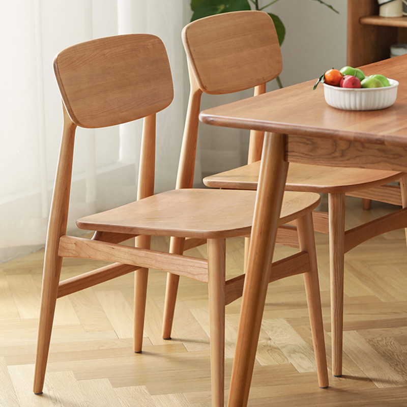 チェリー材 リラックスダイニングチェア | オイルワックス仕上げの