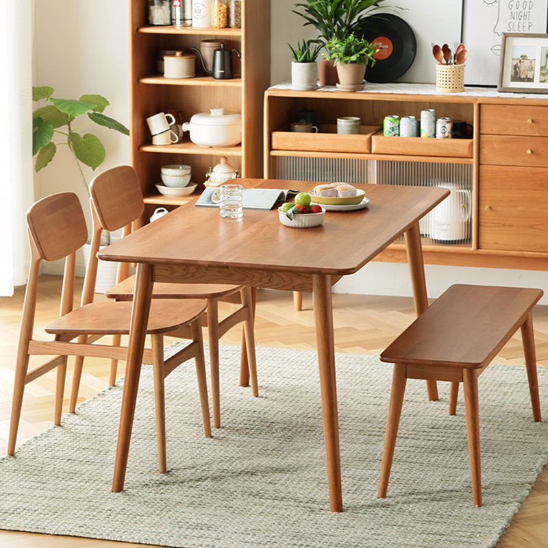 チェリー材 リラックスダイニングチェア