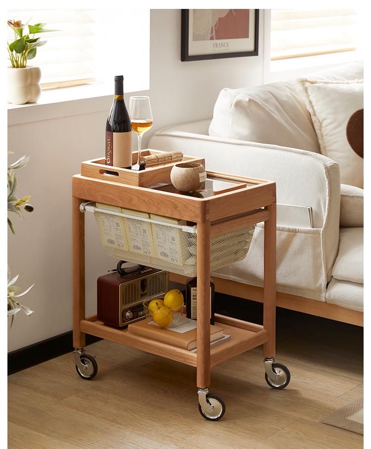 ナチュラルウッド テレビ台 キャスター付き ナチュラルウッド テレビ台 キャスター付き