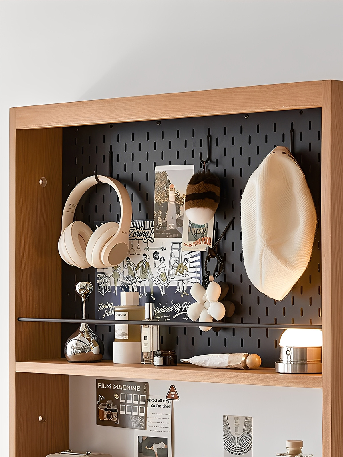 チェリー材 超スリムシューズボックス