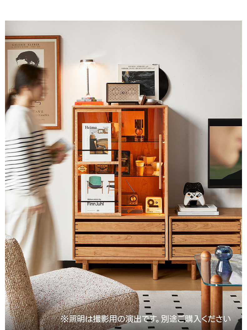 ☆r365☆展示品☆シャルドネ☆チェリー無垢材☆オイル仕上げ☆カップ