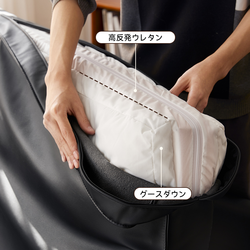 高級PUレザーソファ