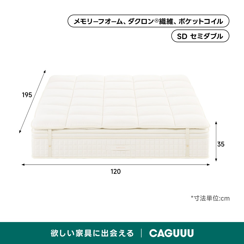 大阪京都限定 GRANRouge グランルージュ ダブルサイズ マットレス Grand Form グランドリュクスマットレスPLUS | 職人技で仕上げた極上の