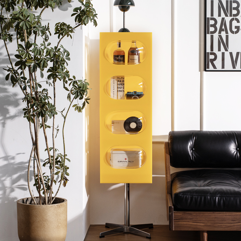 宇宙船型収納ラック | 遊び心を取り入れた北欧調のアクセント