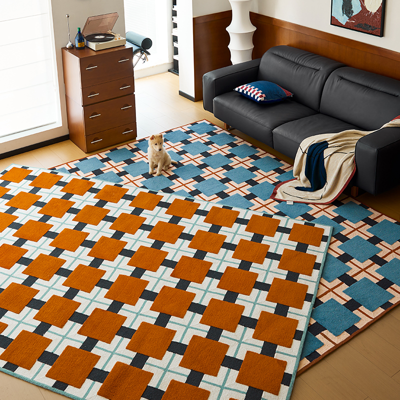 レトロスタイルラグ