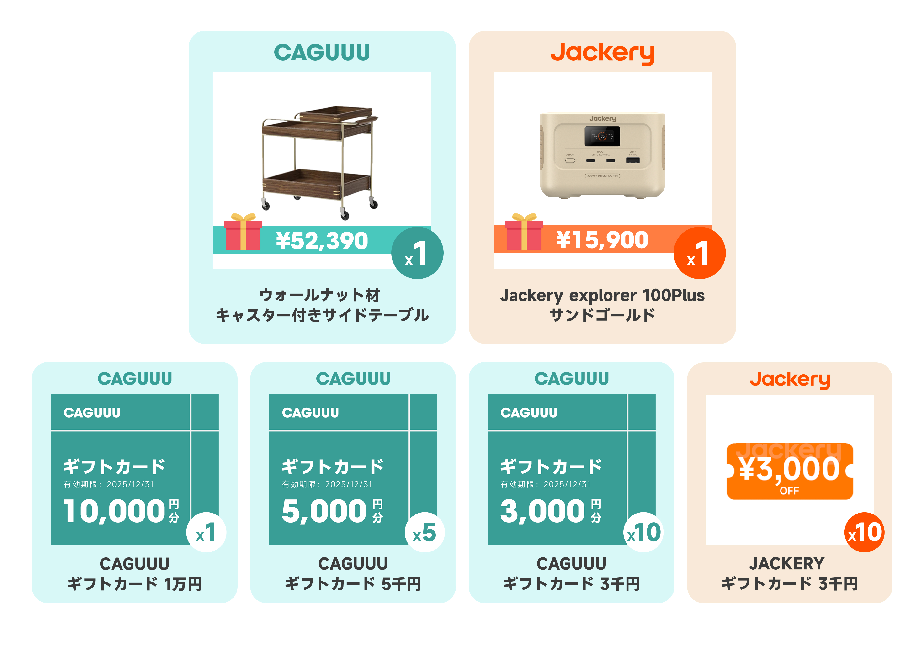賞品一覧（PC）