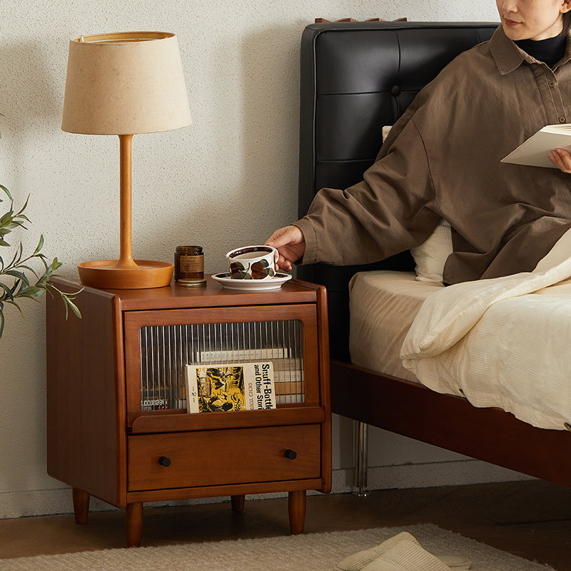 ナチュラルウッド キャビネット 収納 白井産業 キャビネット チェスト ハイタイプ 幅60cm 北欧
