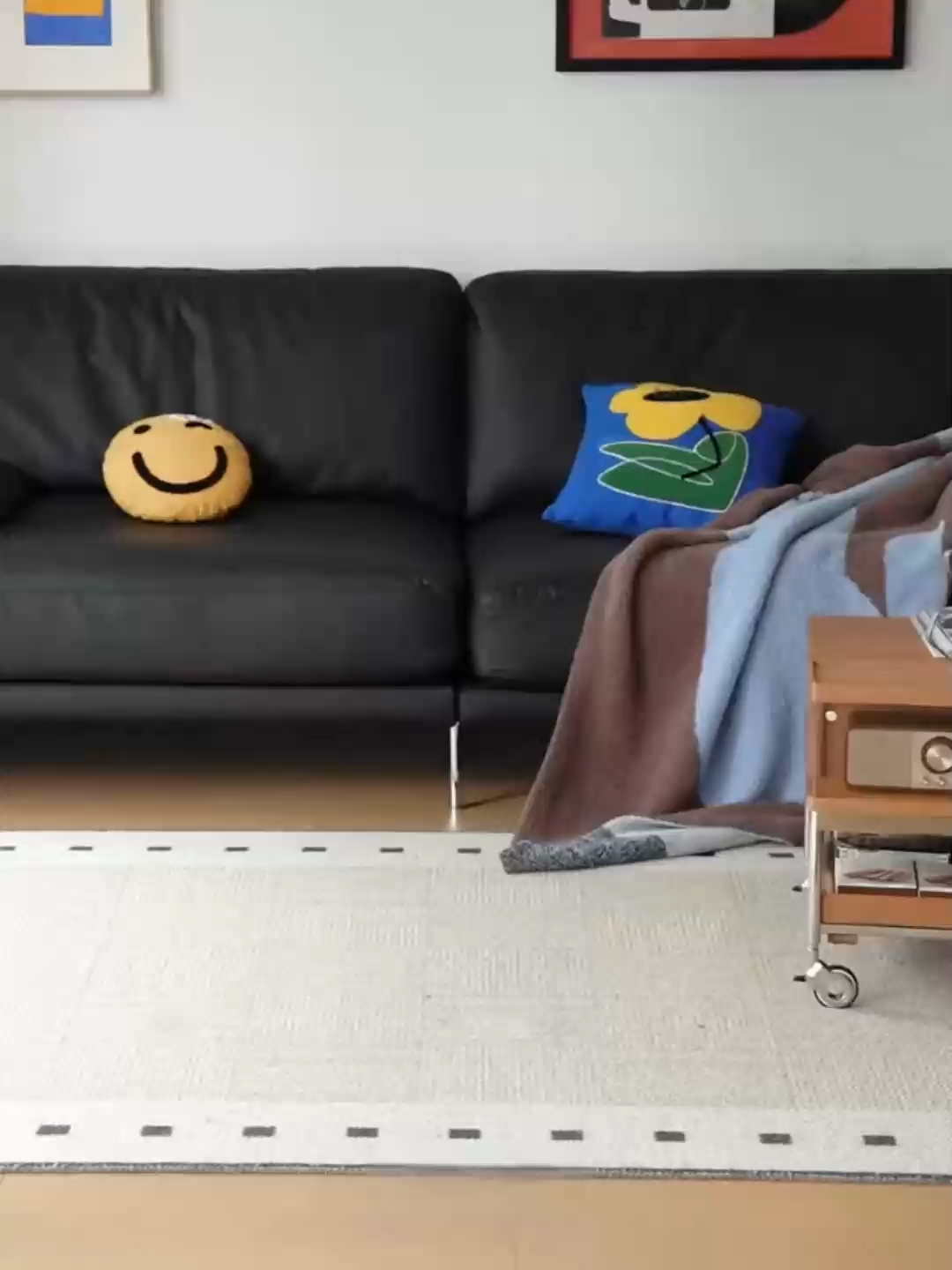 チェリー材 マルチファンクションリビングテーブル