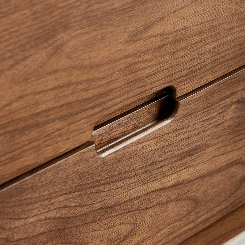 ブラックウォールナット材 多収納キャビネット