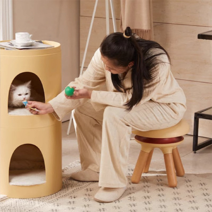 くるくるキャットスツール