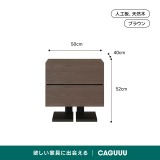 【在庫処分セール】アヒル足ベッドサイドテーブル - Thumbnail 7