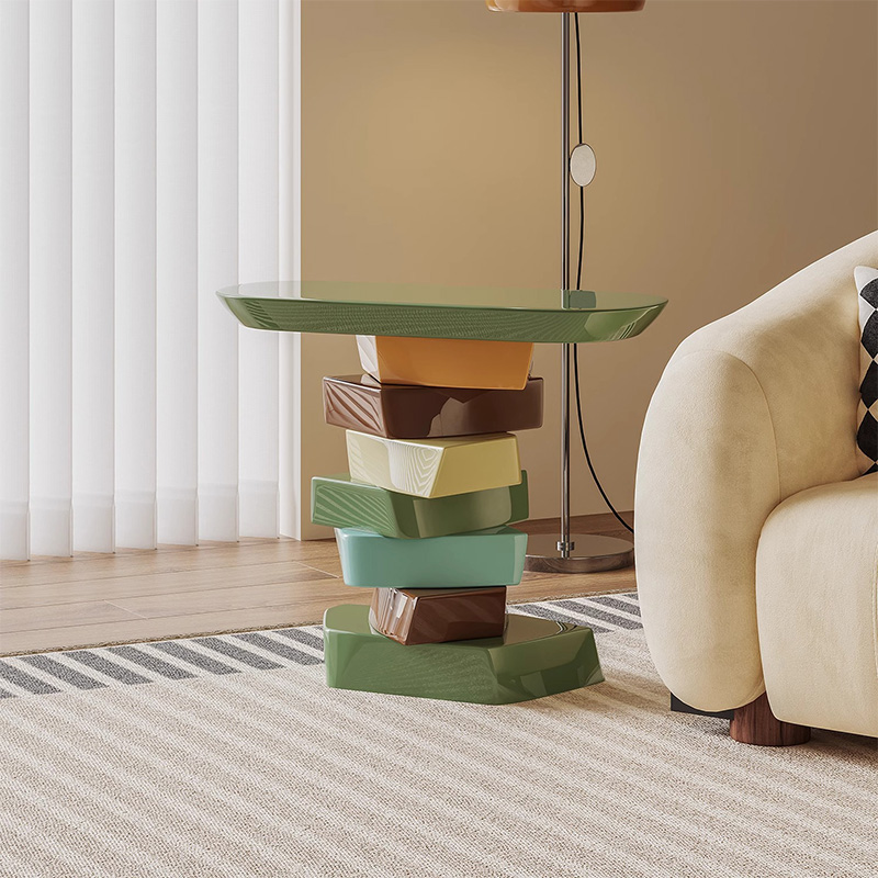 カラフルソファサイドテーブル