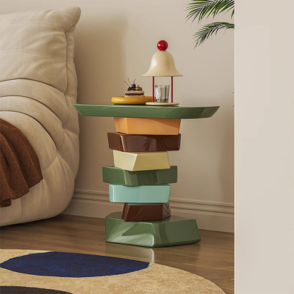 カラフルソファサイドテーブル