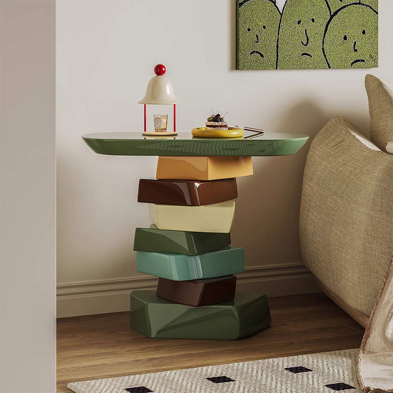 カラフルソファサイドテーブル