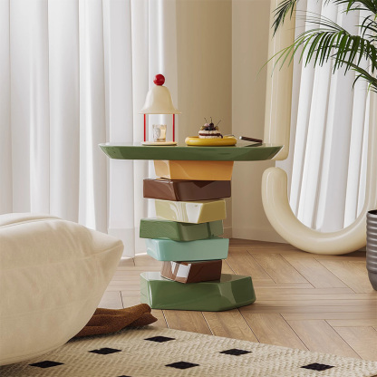 カラフルソファサイドテーブル