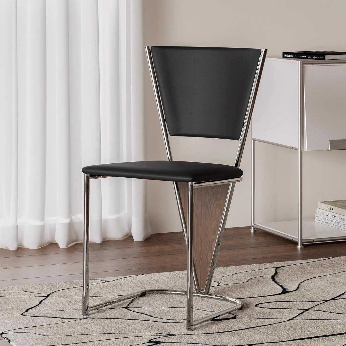 三角スタイルチェア | 幾何学的フォルムが映える洗練デザイン – CAGUUU