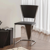 安定性抜群ステンレスデザインフレームチェア - Thumbnail 4