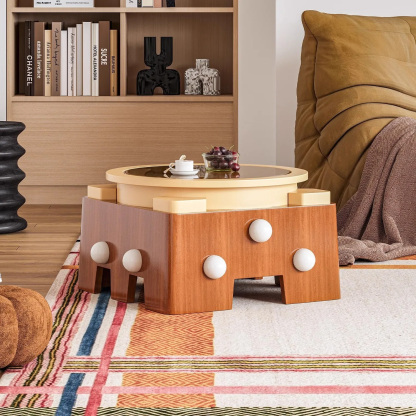 お城デザインセンターテーブル