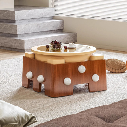 お城デザインセンターテーブル