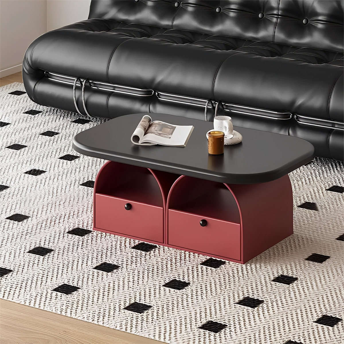 アーチラインサイドテーブル