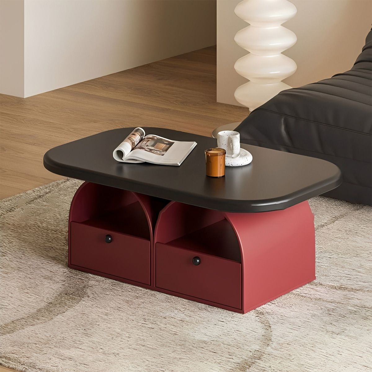 アーチラインサイドテーブル