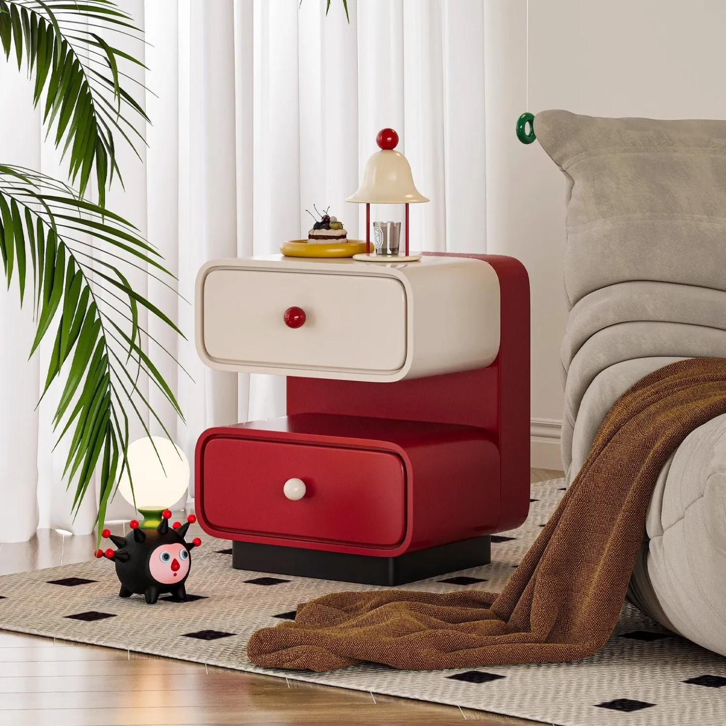 レトロモダンサイドキャビネット