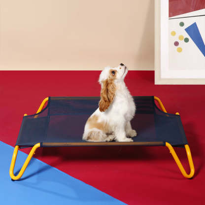 楽天市場】ポータブルペット用ベッド 【L】ドッグコット