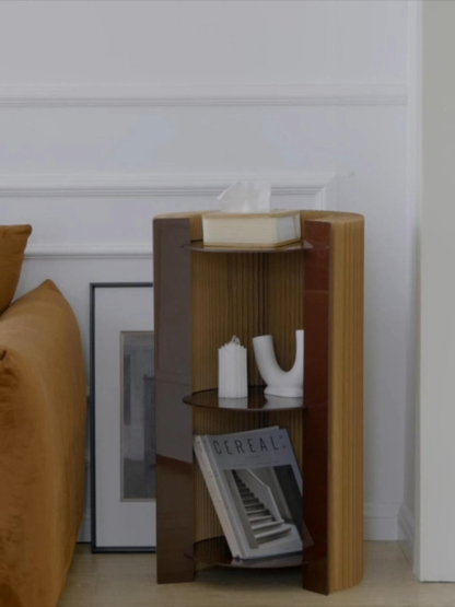 Kraft Paper クラフト紙円筒デザインシエルフ