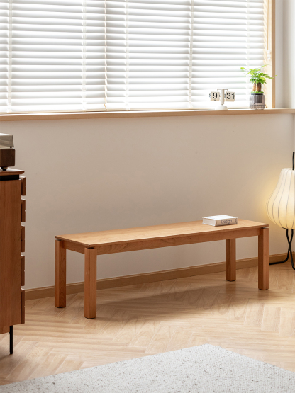 チェリーウッドダイニングベンチ