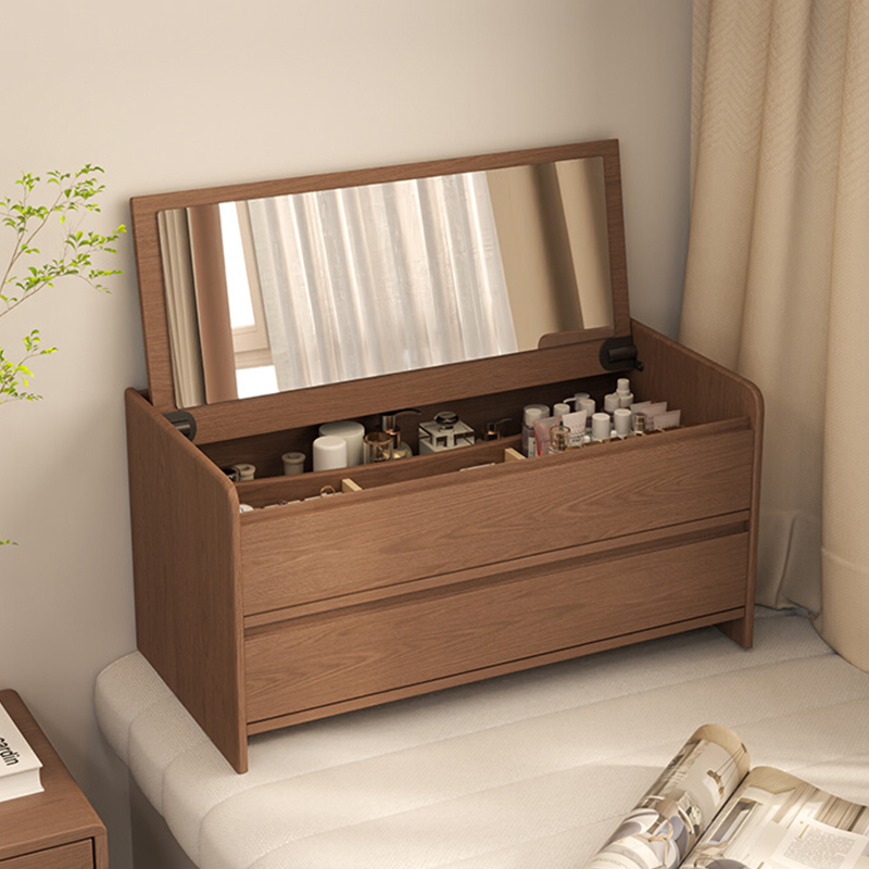 木製ドレッサー ミラー付 4引出し(1鍵付き)　久和屋　鏡台　婚礼家具　ナラ材 2025年最新】クワヤ ドレッサー・鏡台の人気アイテム - メルカリ