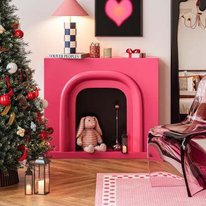 マントルピースMilk Tea様仕様 Amazon.co.jp: 不二貿易 マントルピース 韓国インテリア 幅80